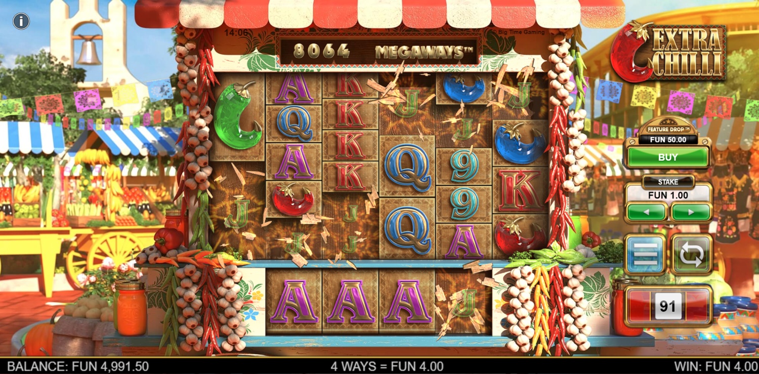 “Extra Chilli Megaways” online slot fra Big Time Gaming